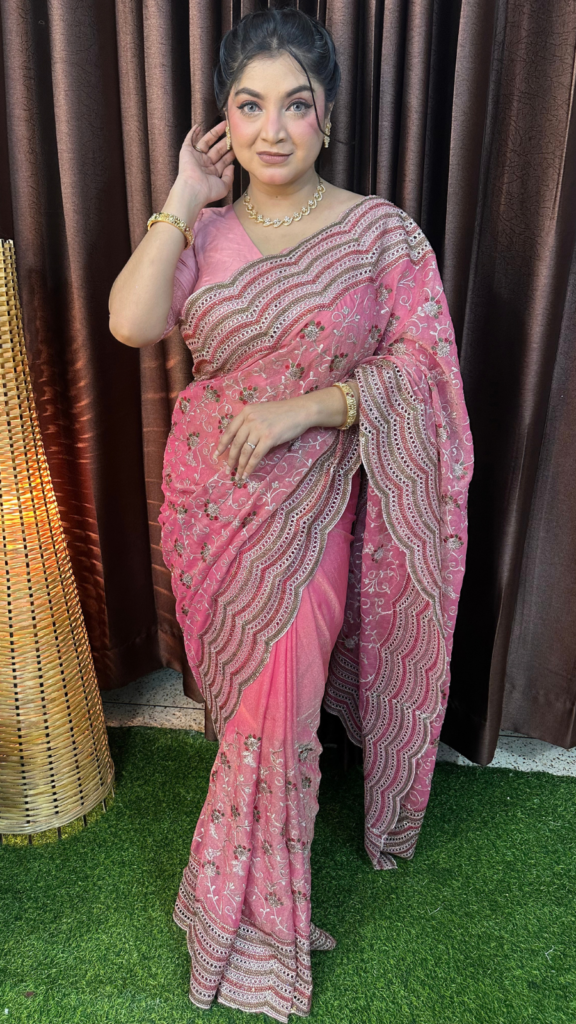 Meghkonna-Moss-Silk-Sharee